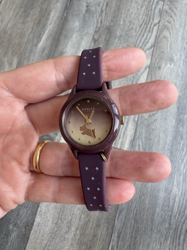 Radley purple wristwatch with - purple,