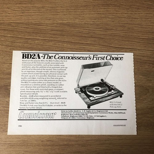 Gram217 magazine advert 5x8 - magazine,