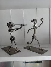 2 X NUT and BOLT FIGURES GOLF & CRICKET