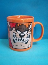 Tasmanian Devil Mug 1997 Warner Bros Staffordshire Tableware England Taz Unused