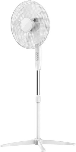 White pedestal fan 3 - 16",
