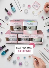 NEW Rossi Nails Glam Powder