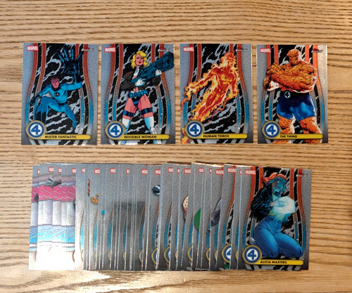 Topps finest fantastic four - topps,