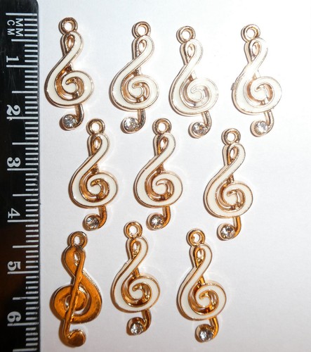 Treble clef white - treble,