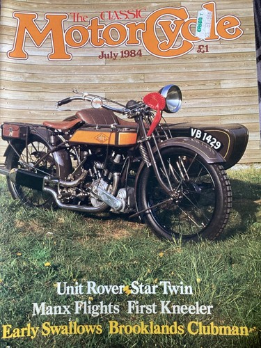 The classic motorcycle july - the,