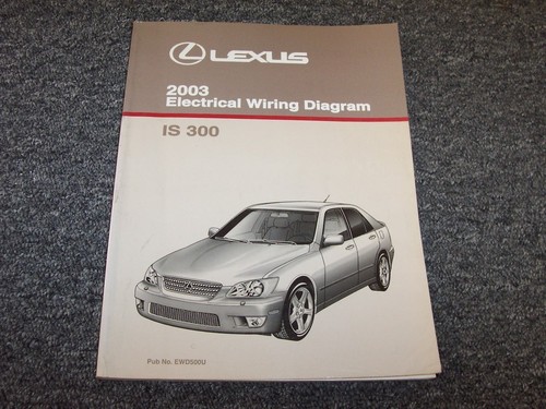 2003 lexus is300 sedan factory - 2003,