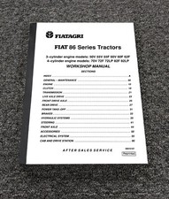 Fiatagri 86 Series 70V 72F