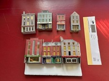 Selection of card  N gauge buildings, built and unbuilt