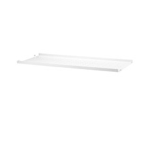 String Furniture Sweden Metal Shelf Low Edge White 78 X30cm New Boxed