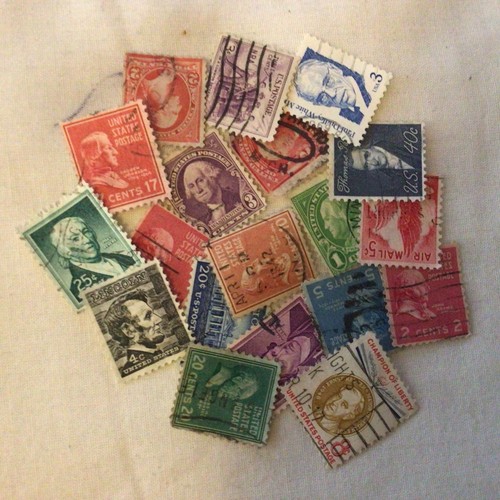 Worldwide stamps off paper - worldwide,