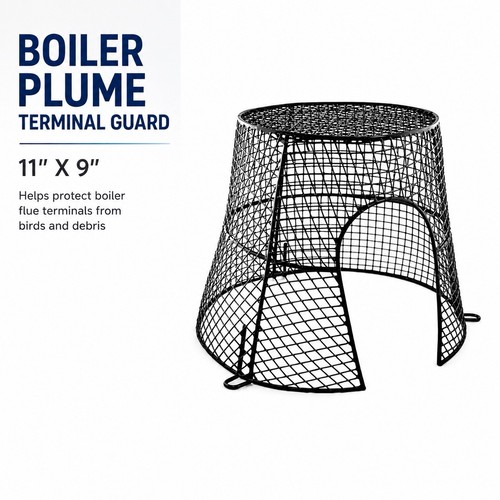 Boiler plume terminal guard - plume,