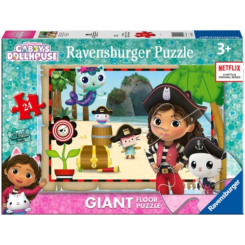 Gabby dollhouse jigsaw - dollhouse, 24