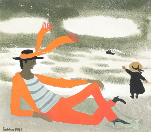 Mary fedden the beach - mary, fedden: