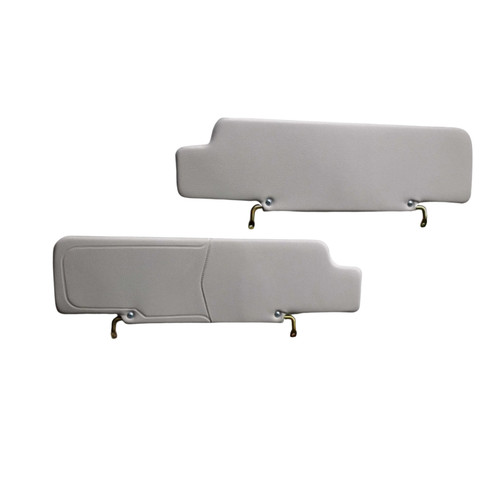 Pair grey sun visors for - pair,