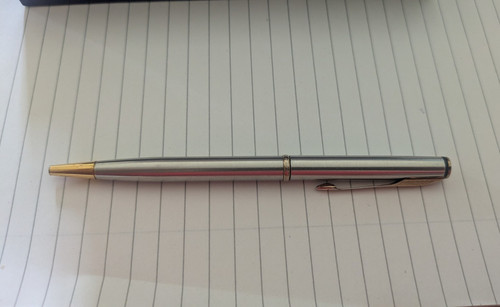 Waterman ballpoint pen - waterman, silver