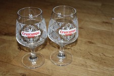 2 x Cruzcampo Chalice Beer