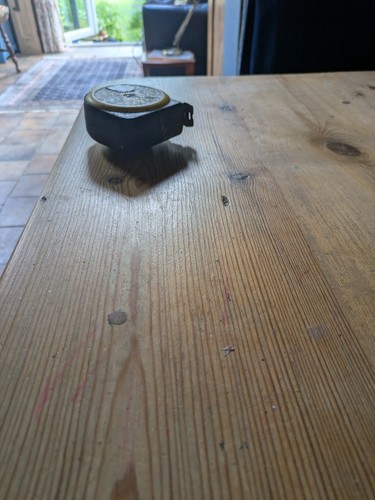 Pine table waxed free - table,