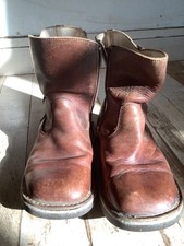 oxygen boots size 40 brown, hardly worn