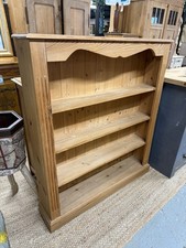 Solid Pine Bookcase