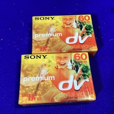 2 X SONY Premium Mini DV Tapes