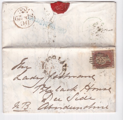 1854 fine penny red - 1854,