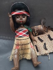 Vintage 1960's Maori Tattooed