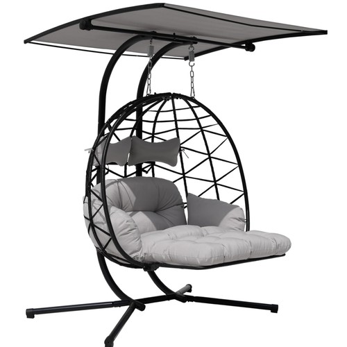 Hanging egg chair with - chair, stand