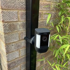 Ring Spotlight / Plus / Pro - Camera Mount Bracket - 65mm Square Down Pipe Black