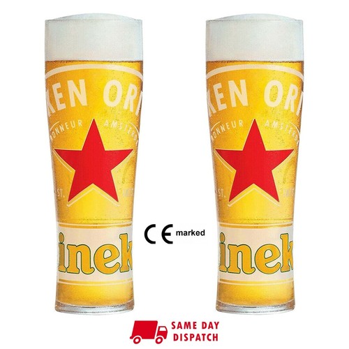 Heineken beer pint - 2, x