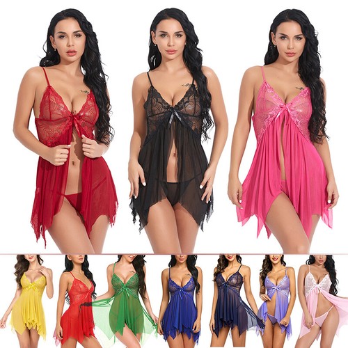 Women lace sleepwear - women,