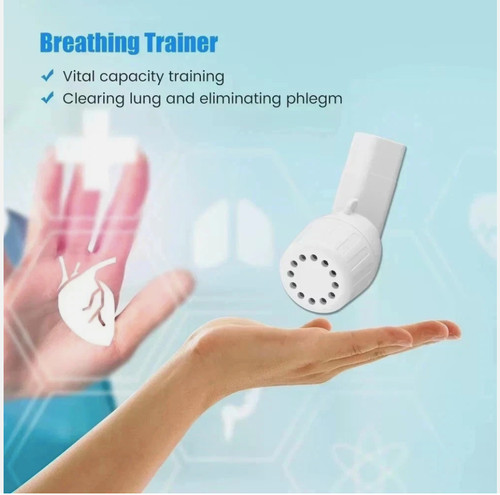 Lung exerciser mucus remover - &,