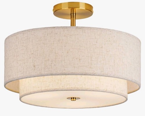 Calokes modern semi flush - modern,