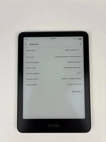 Amazon kindle paperwhite 12th - kindle,