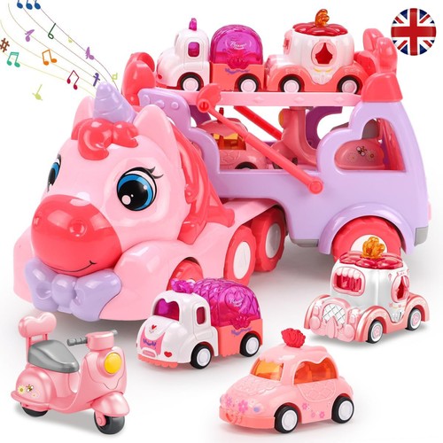Unicorn toy girl cars carrier - unicorn,