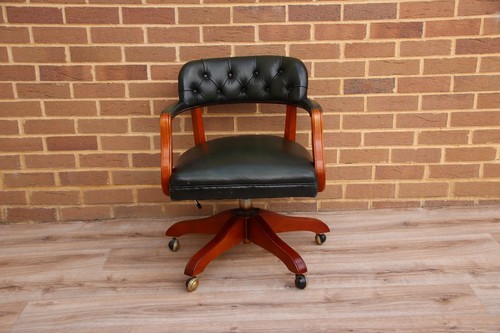 Banker chesterfield chair - banker’s,