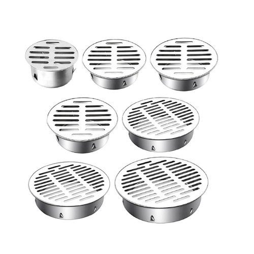 Snap floor drain cover - in,