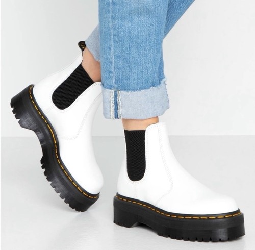 Martens 2976 quad - martens, white