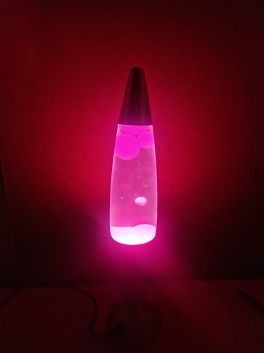 Lava lamp inch pink red - 16-inch,