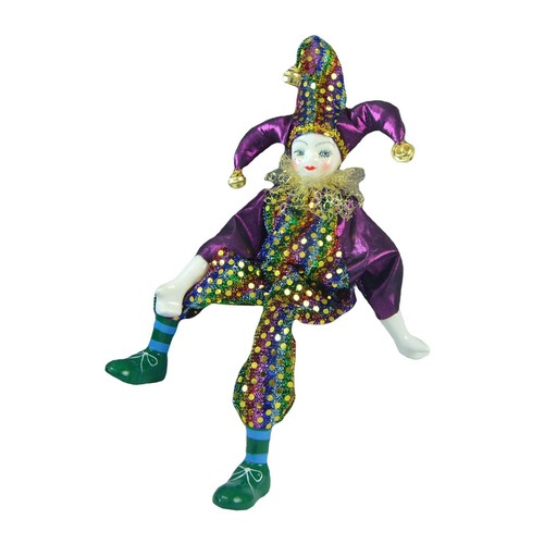 Porcelain clown dolls with - porcelain,