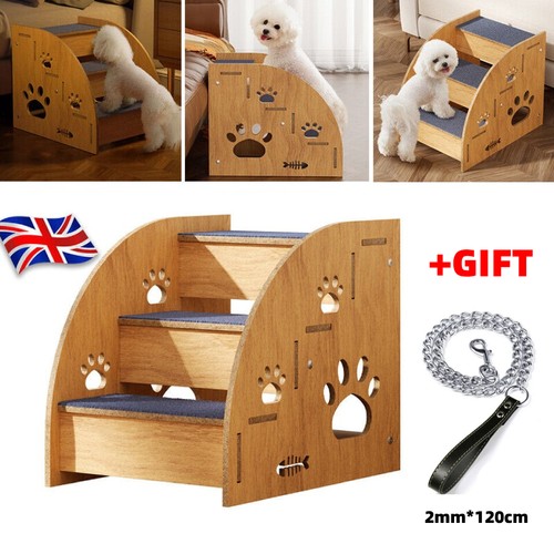 Steps pet ramp wooden dog - steps,