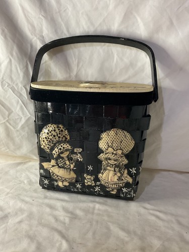 Holly hobby basket purse woven - hobby,