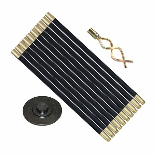 Piece drain rods - 9m,