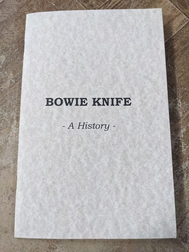 Booklet bowie knife - booklet,