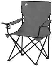 Coleman Quad Chair - Steel Camping Chair - Grey