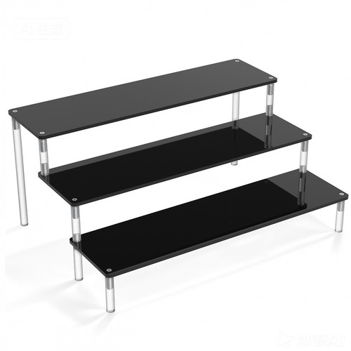 Azeam acrylic riser - acrylic, black