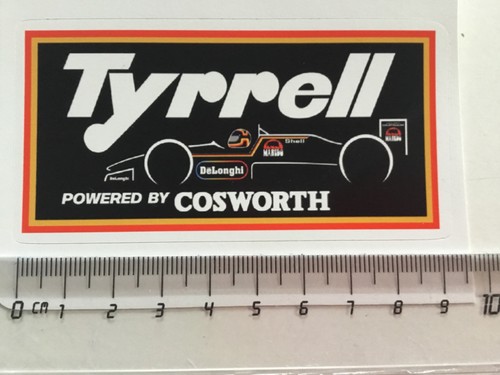 Sticker decal tyrrell - /,