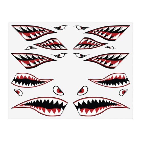 Flying tigers shark teeth - tigers,