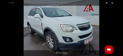 2013 vauxhall antara cdti - vauxhall,