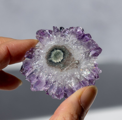 Large amethyst stalactite - large,