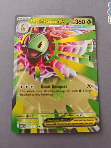 Pokémon tcg mega meganium - mega, ex
